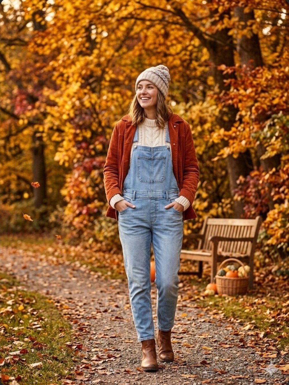 Silver Light Blue Denim Womens Overalls
